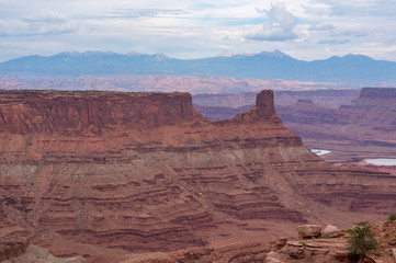 Panoramic view in Canyon Lands National Park