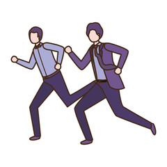 business men avatar character