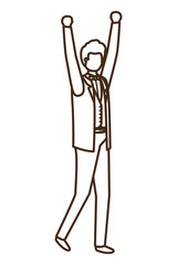 business man avatar character