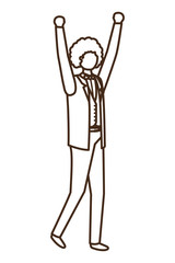 business man avatar character