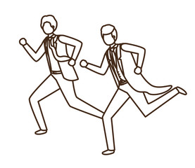 business men avatar character