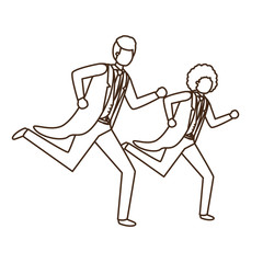 business men avatar character