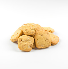 Homemade cookies stack.