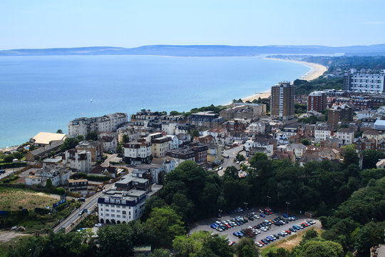 Bouremouth aerial view of the city - Dorset