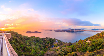 鷲羽山第二展望台の風景