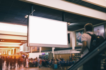 Indoor Advertising billboards.