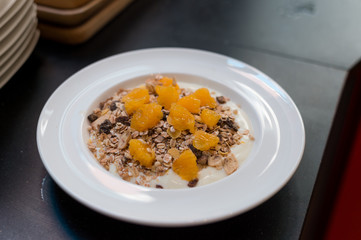 beautiful homemade muesli make me happy in this day