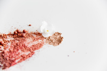 things for makeup: pencil, mascara, eyeliner and eyeshadow