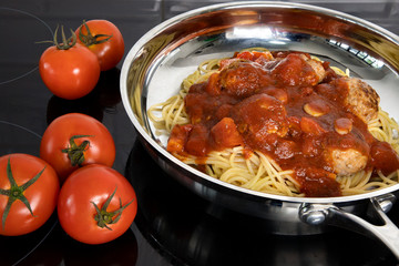 spaghetti meatballs