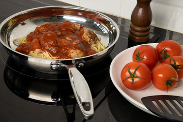 spaghetti meatballs