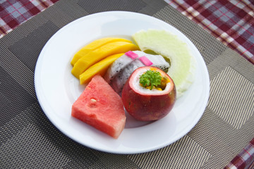 カットフルーツの盛り合わせ