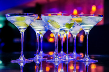 New Year Drinks for Gala Dinner or Cocktail Party Event
