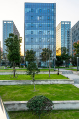 modern business office building exterior