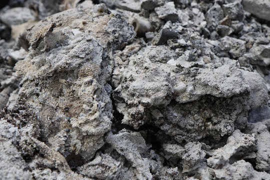 Slag iron from electric furnace, placing the storage to wait.