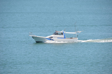 Fototapeta premium Small ship for fishing