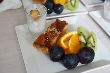 フルーツスイーツでひと休み