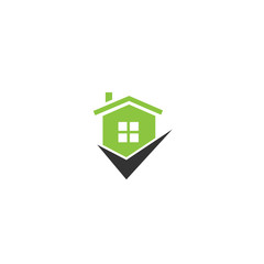 Obraz premium Creative Concept of Home Service and Home Security Logo Icon Template Design - Vector