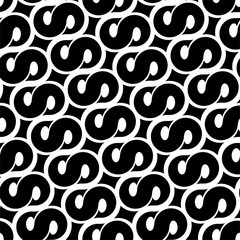 Dynamic shapes background. Seamless pattern.Vector. ダイナミックなパターン