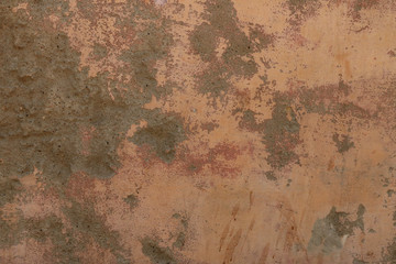 exterior old wall cement plaster closeup photo