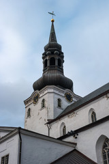 Fototapeta na wymiar Medieval Toomkirik -Dome Church- St Mary's Cathedral on Toompea hill in Tallinn old town, Tallinn, Estonia