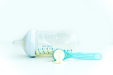 Baby powder milk formula in a can