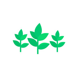 green plants, vector
