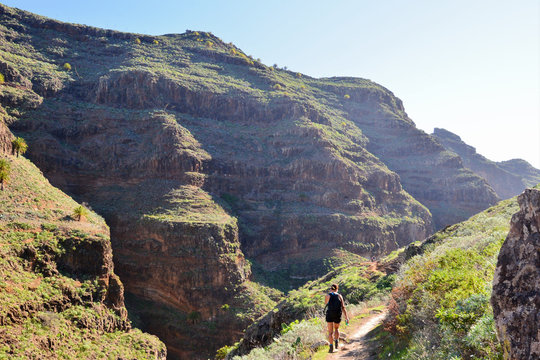 La Gomera: hinking from Alajer&oacute; to Imada, througth the Canyopn de Guarimiar and up to the Cabezo de las Vetilas