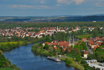 Landschaft Städte Burgen Deutschland