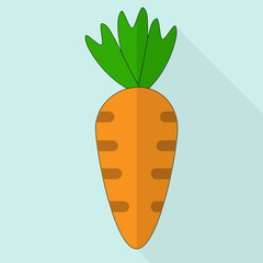 Carrot vector icon