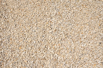 Kies als Baumaterial