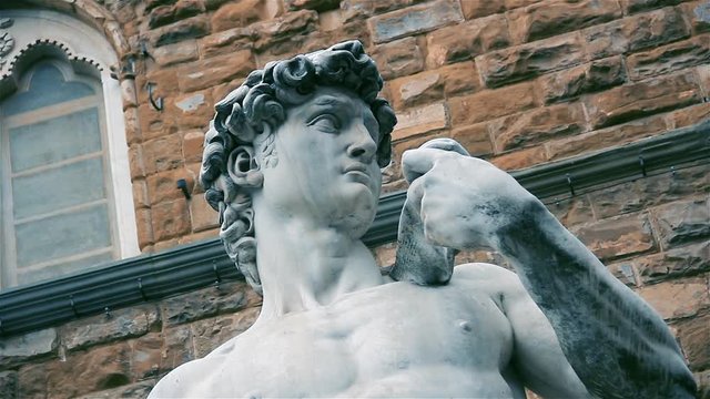 Michelangelo's David Of Florence (Italy).