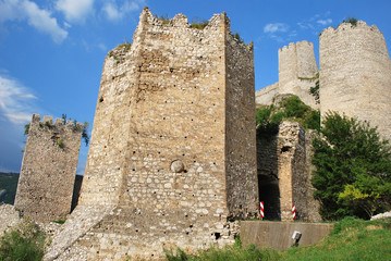 The ancient Golubac Fortress, Serbia