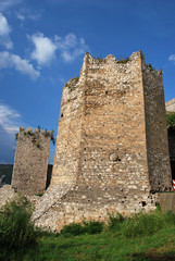 The ancient Golubac Fortress, Serbia