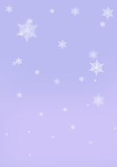 abstract background purple lilac snowflakes with bokeh effect vertical orientation