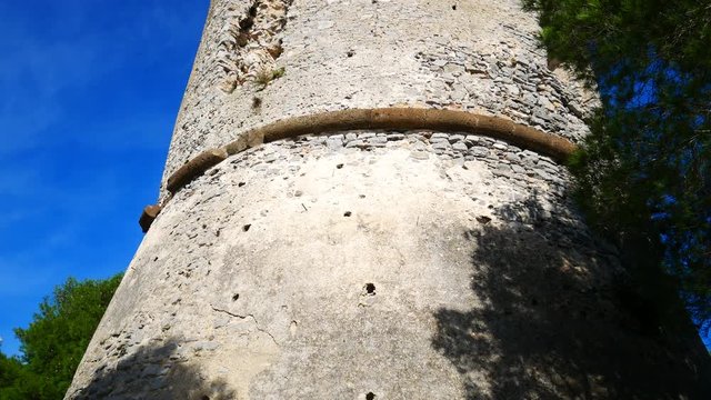 Torre dello Ziro (Ziro tower) in Ponte, Amalfi Coast, Salerno, Italy