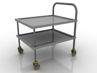 3d rendering medical table