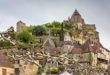 View of Beynac-et-Cazenac, France