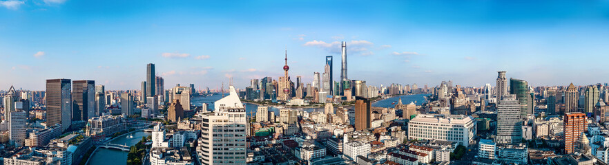 Obraz premium panorama of shanghai china