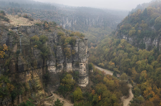 Scenery of Safranbolu Tokatli Canyon, Kastamonu / Turkey