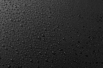 Water droplets on black background - Image texture
