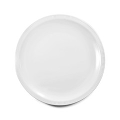 plate isolated on white background.