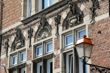 Obraz premium Ville de Bailleul, département du Nord, France