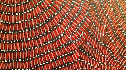 Fototapeta premium aboriginal art pattern, australia
