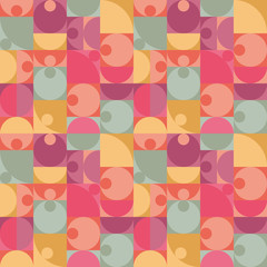 Geometric minimalistic vector seamless pattern