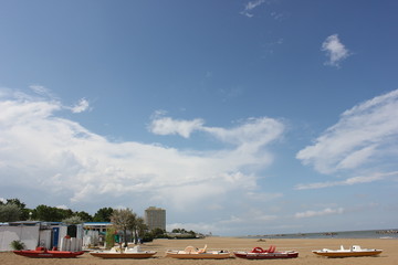 Porto San Giorgio mare spiaggia e pattino