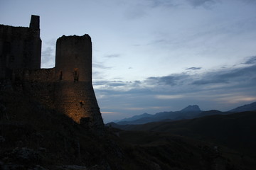 Rocca Calascio Castello Abruzzo Italia