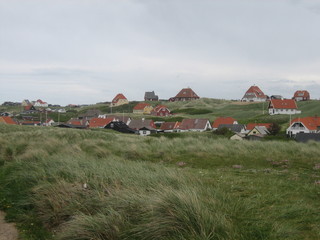 Blick auf Loenstrup, einem Ort im Norden Dänemarks