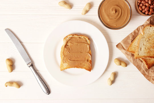  peanut butter toast