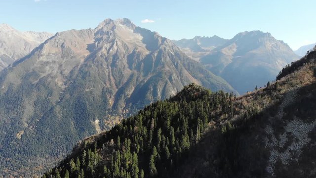 Caucasus. Teberda gorge. District Baduk lakes.