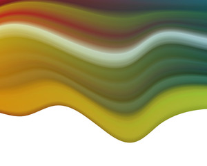 Modern colorful flow poster. Wave Liquid shape color background. Art design for your design project.
